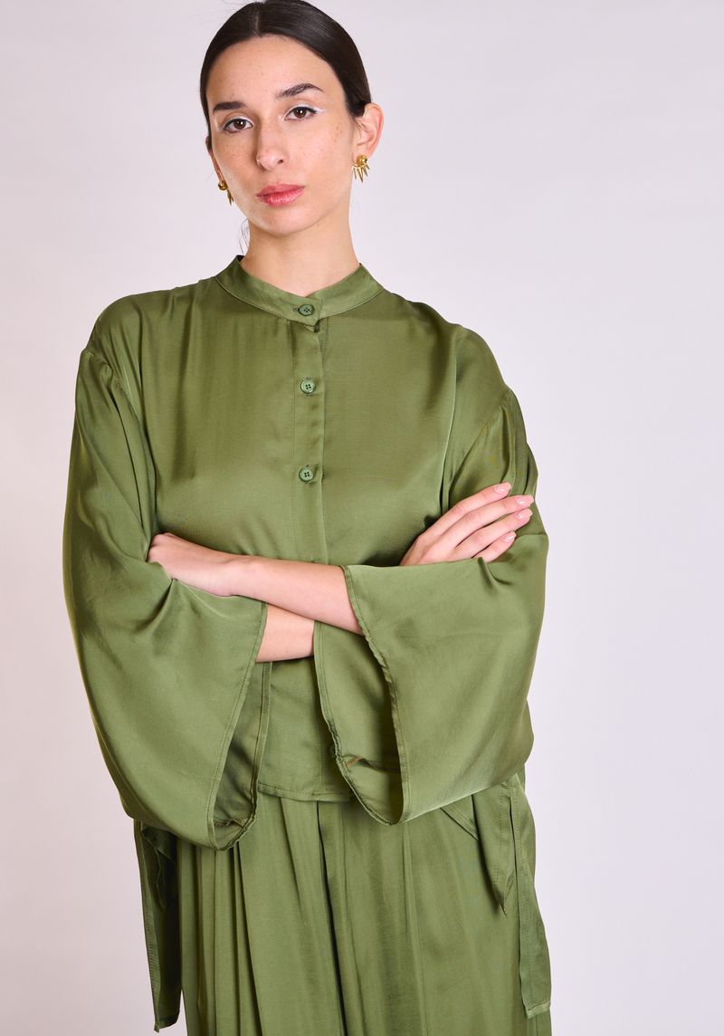 gmob9dfQ COLLECTIVA NOIR Sore shirt Khaki - Image 1