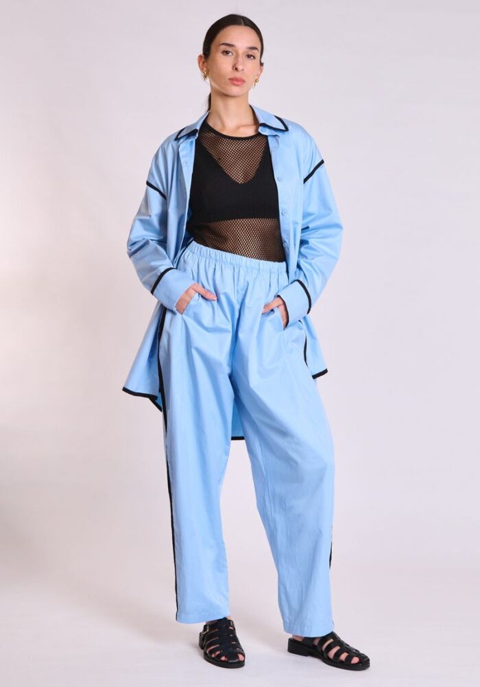 COLLECTIVA NOIR Clov pants Blue - Image 4