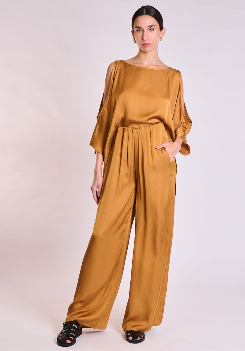 rrhD033Q COLLECTIVA NOIR Blossom pants Camel - Image 1