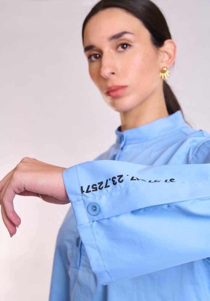 COLLECTIVA NOIR Elan top Blue - Image 2