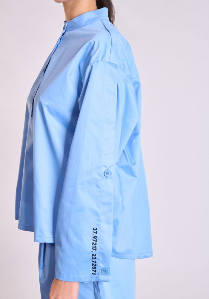 COLLECTIVA NOIR Elan top Blue - Image 3