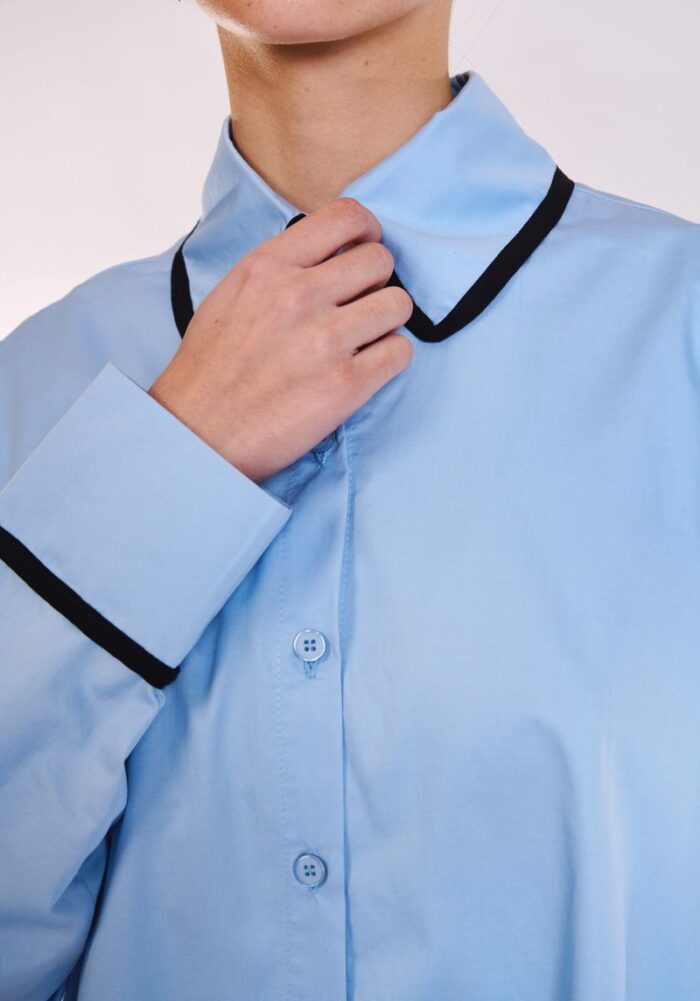 COLLECTIVA NOIR Miste shirt Blue - Image 6