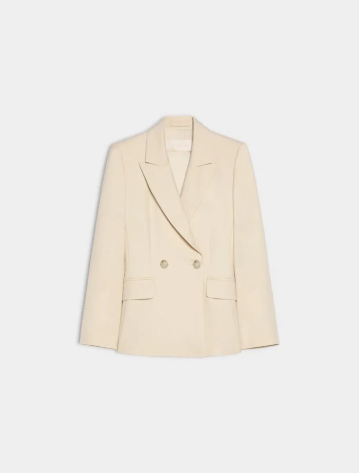 i BLUES Double-breasted blazer Ivory - Image 5