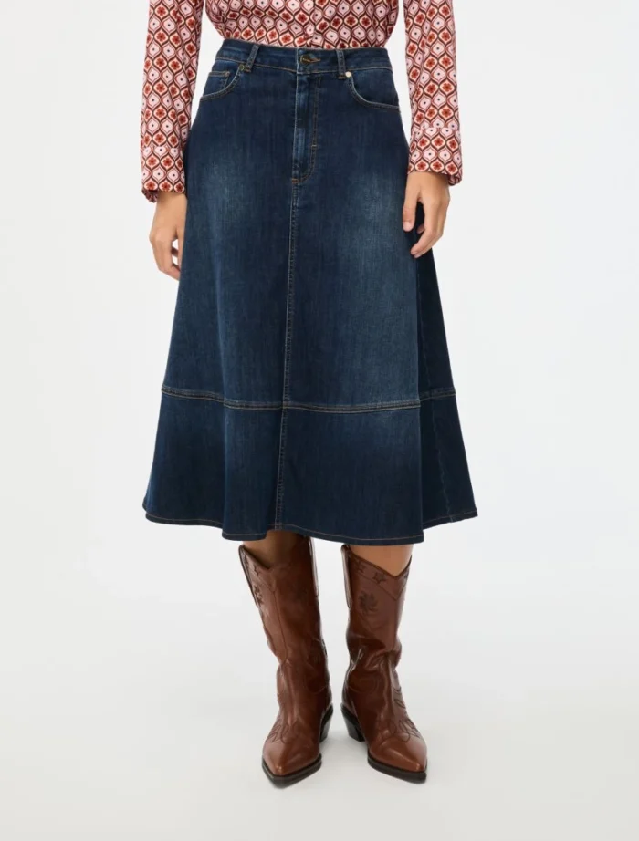 i BLUES A-line skirt Blue Jeans - Image 2