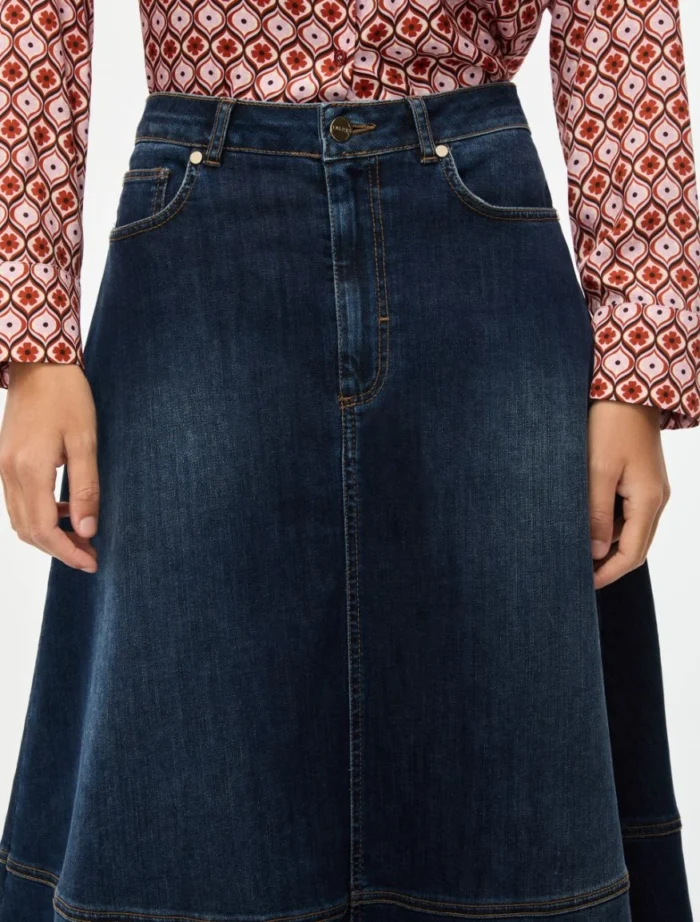 i BLUES A-line skirt Blue Jeans - Image 4