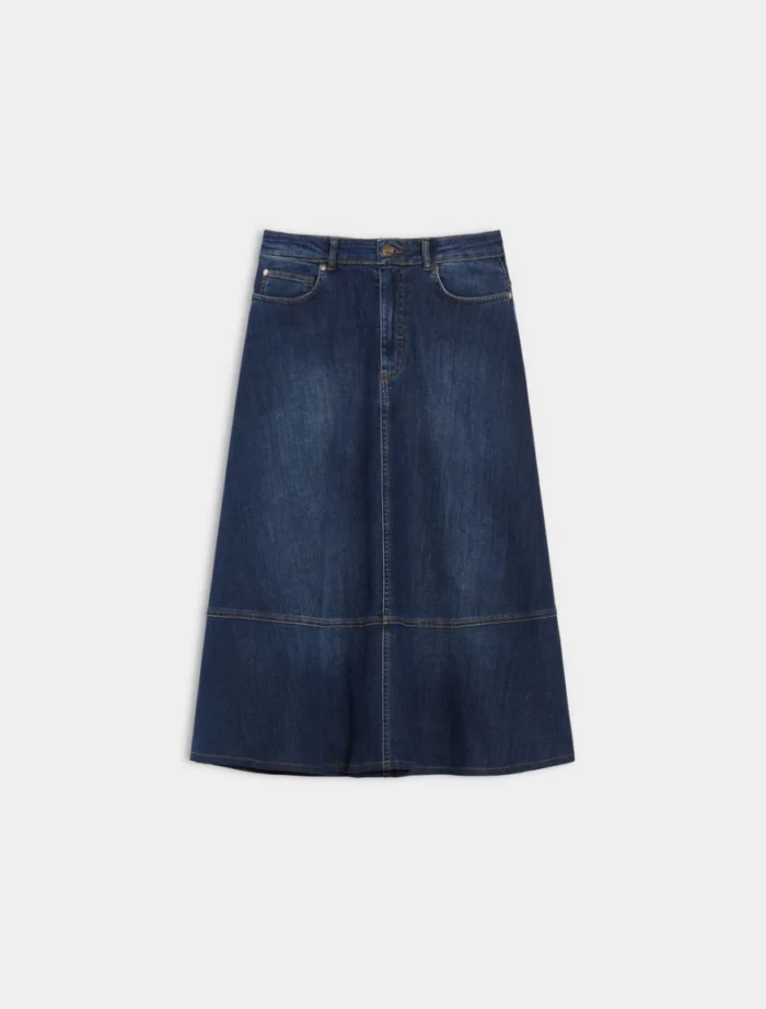 i BLUES A-line skirt Blue Jeans - Image 5