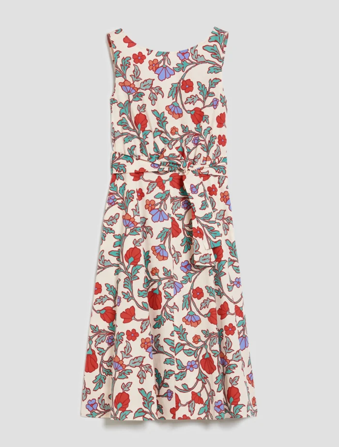 PENNY BLACK Fit & flare poplin dress Wite - Image 5