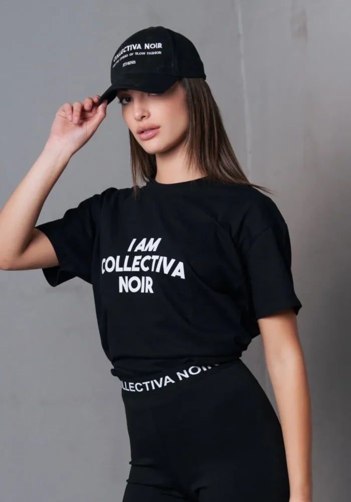 COLLECTIVA NOIR Iam tee Black - Image 2