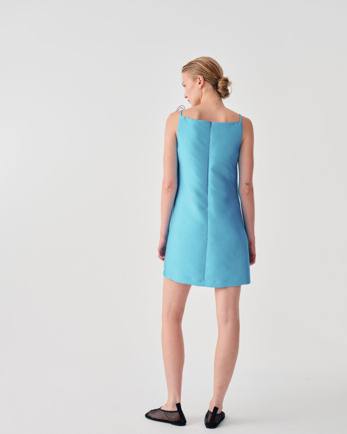 BEATRICE Short dressbVerde acqua - Image 2