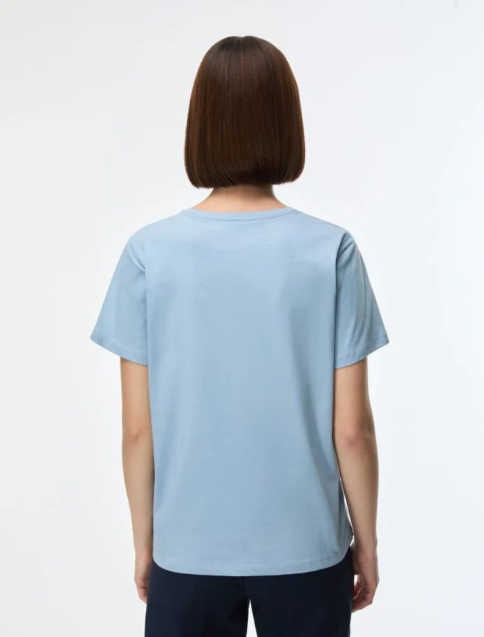 i BLUES Embroidered t-shirt Light blue - Image 3