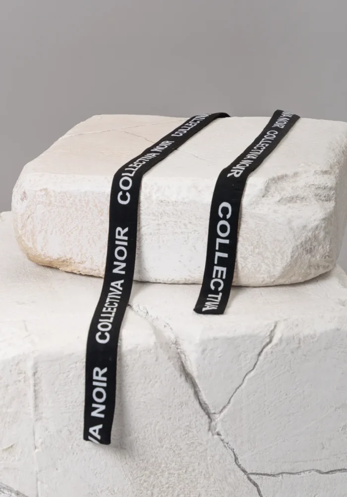 COLLECTIVA NOIR Cv logo belt Black - Image 2