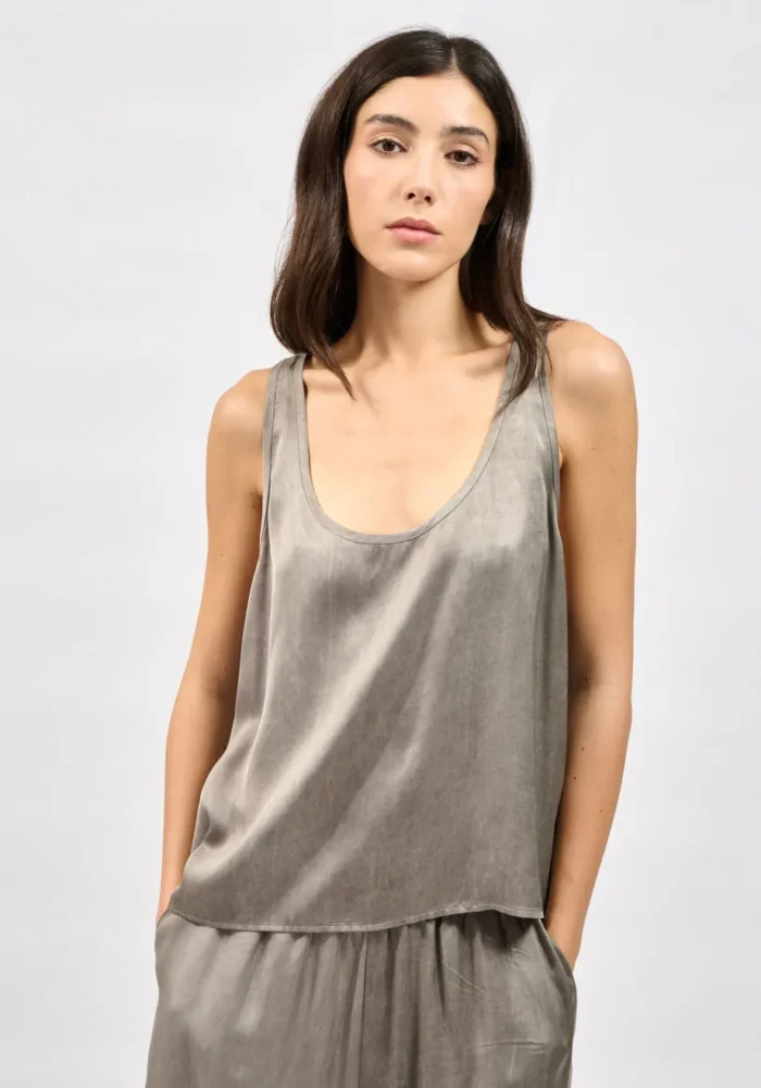COLLECTIVA NOIR Lunaria top Grey - Image 3