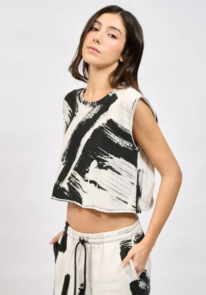 COLLECTIVA NOIR Skim top Black - Image 2