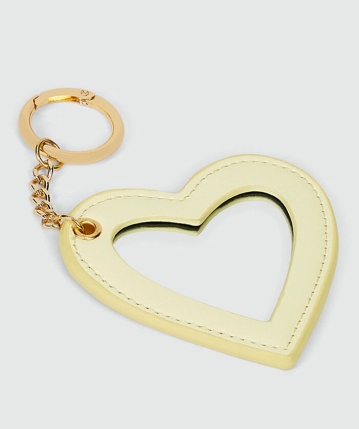 JOSH-V IZA Keychain With Mirror Beige - Image 2