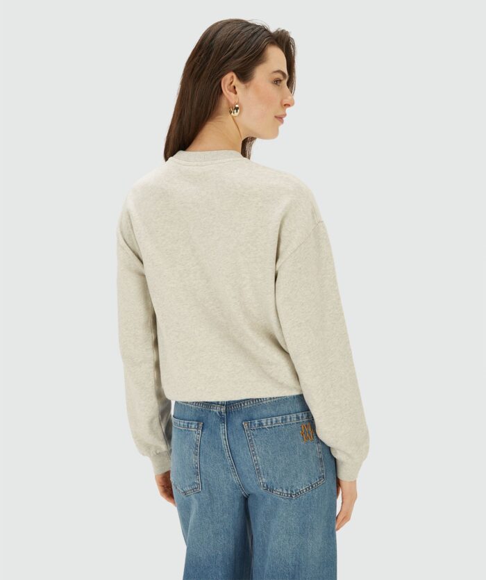 JOSH-V NAOMI relaxed fit sweater - salt melange - Image 7