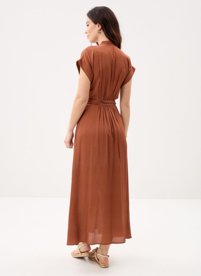 SUNCOO Charliz dress Choco - Image 3