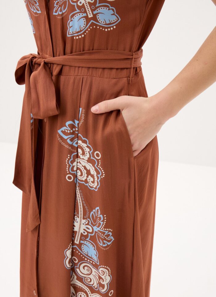 SUNCOO Charliz dress Choco - Image 4