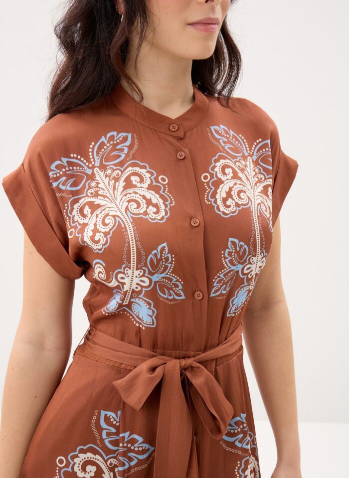 SUNCOO Charliz dress Choco - Image 2