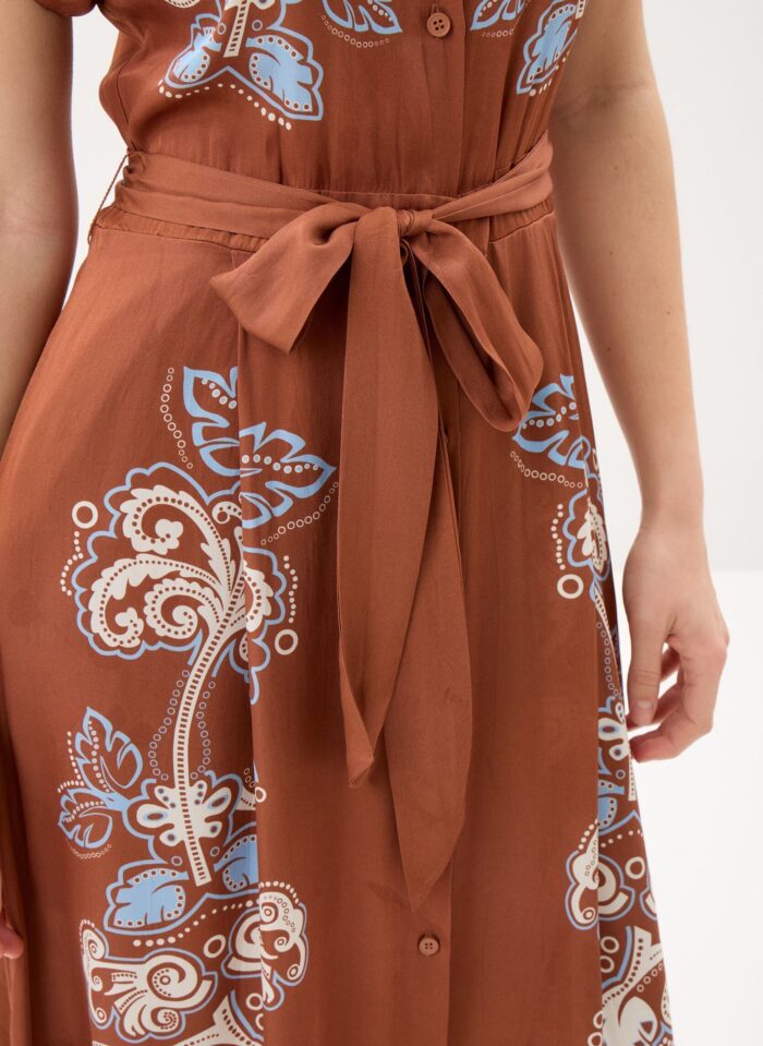 SUNCOO Charliz dress Choco - Image 5