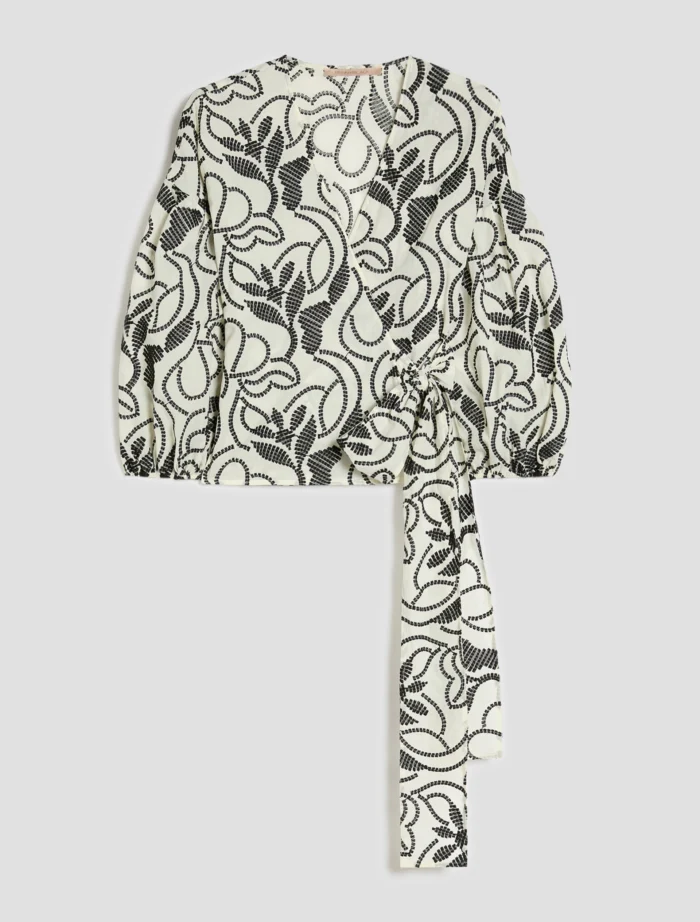 PENNY BLACK Blouse In Embroidered Muslin Ivory - Image 2