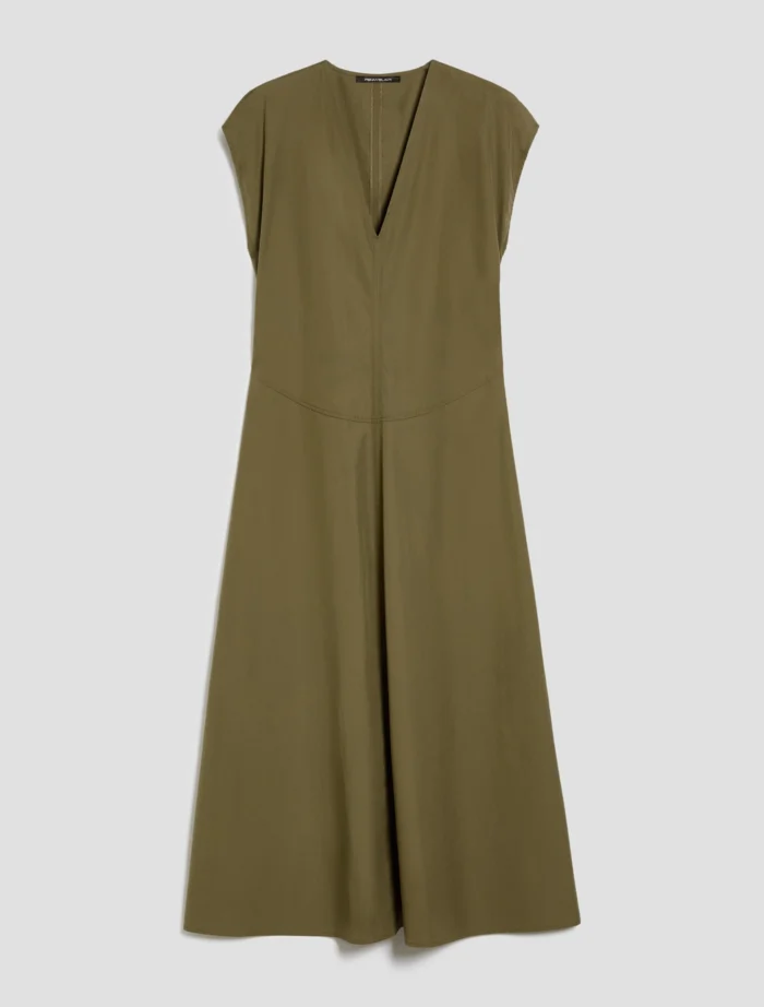 PENNY BLACK Poplin midi dress Khaki - Image 5
