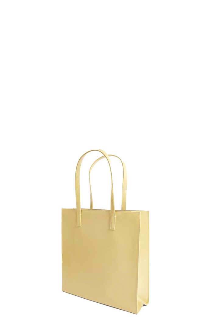 TED BAKER Crinkon Large Crinkle Texture Icon BagYellow - Image 4