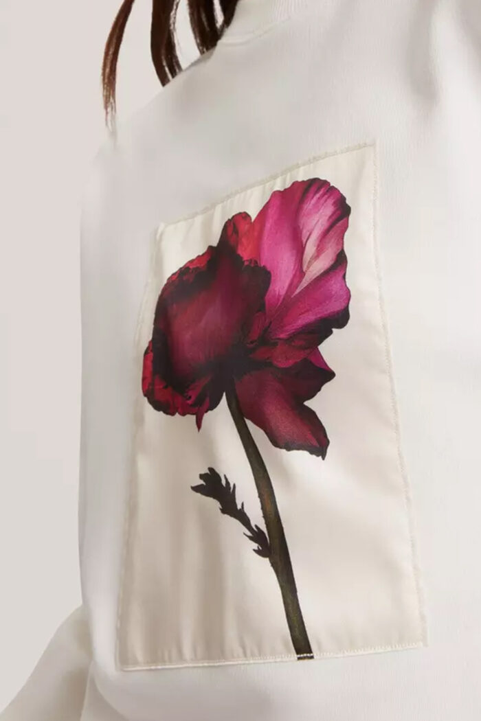 TED BAKER Tonnie Floral Patch Deta Ivory - Image 2