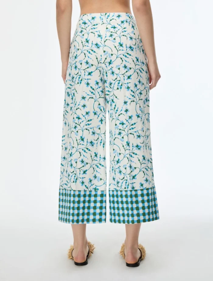 i BLUES Printed trousers Ivory - Image 3