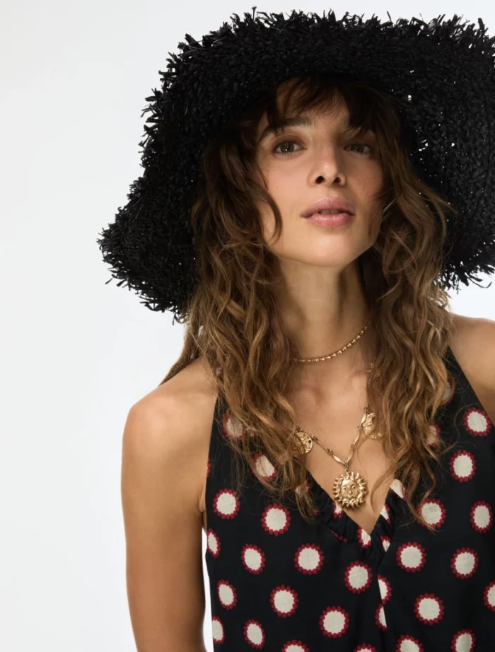 i BLUES Wide brimmed hat Black - Image 2