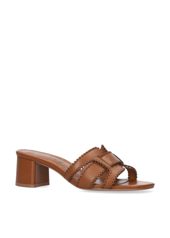 BIBILOU Holly heeled sandals 50 Brown - Image 3