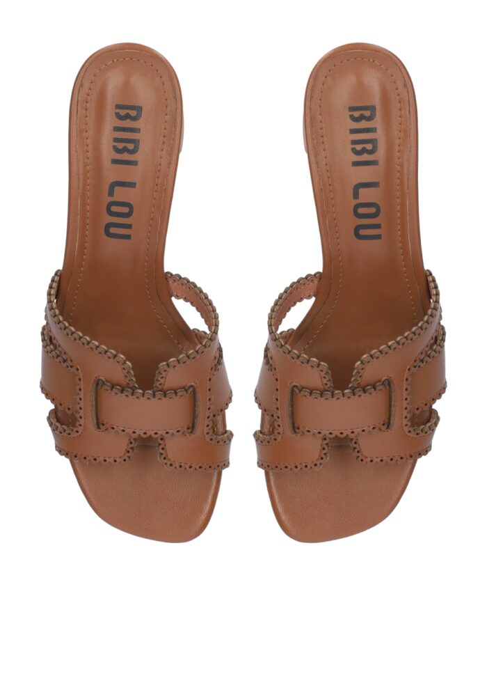 BIBILOU Holly heeled sandals 50 Brown - Image 4