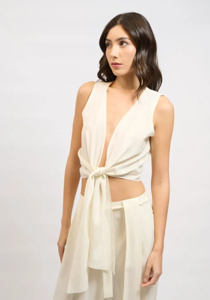 COLLECTIVA NOIR Dusk vest White - Image 2