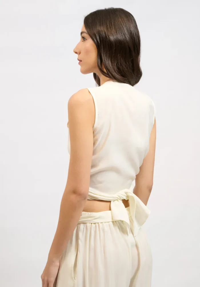 COLLECTIVA NOIR Dusk vest White - Image 4