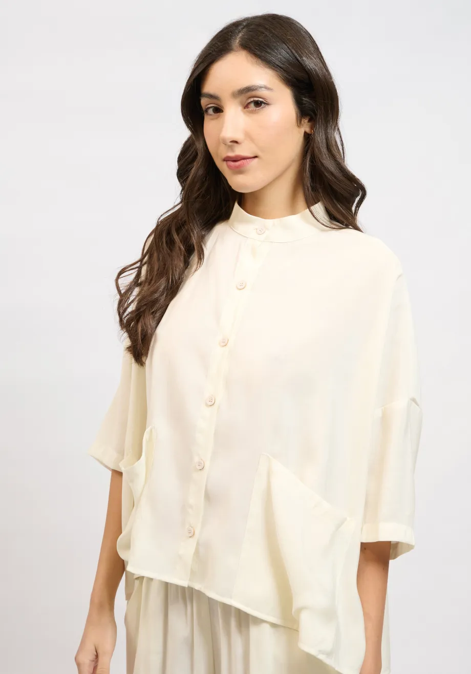 OCHRE SHIRT_WHT1-920x1316 COLLECTIVA NOIR Ochre shirt White - Image 1