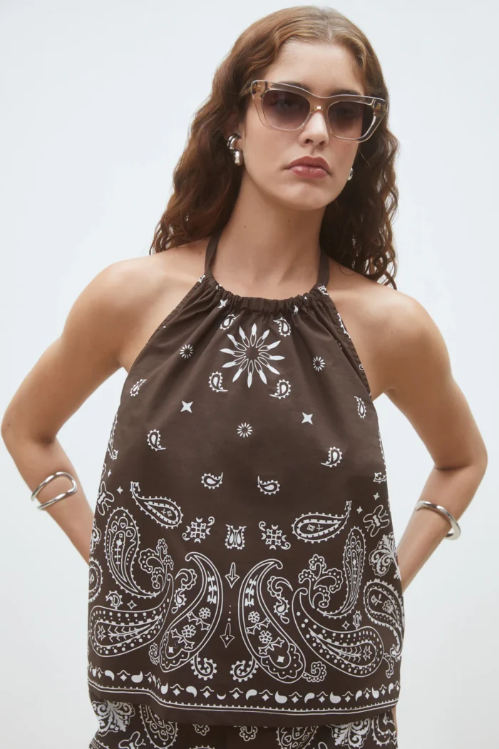 SUNCOO Blouse looka Choco - Image 2