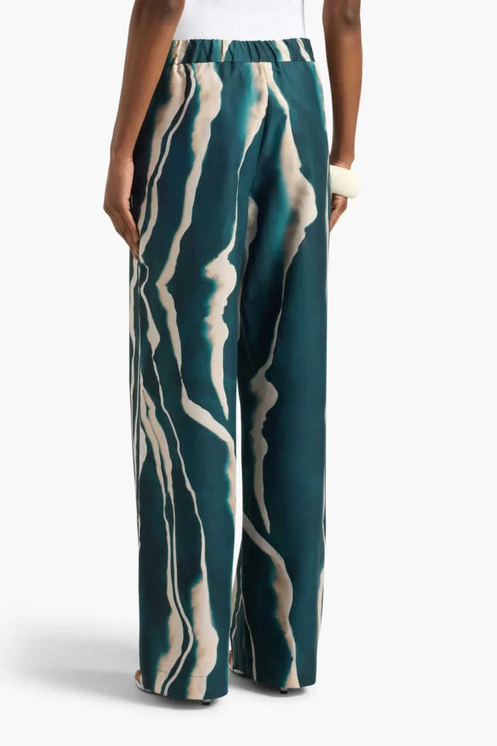 LIVIANA CONTI Cesira trousers Seashell fir/ecru - Image 4