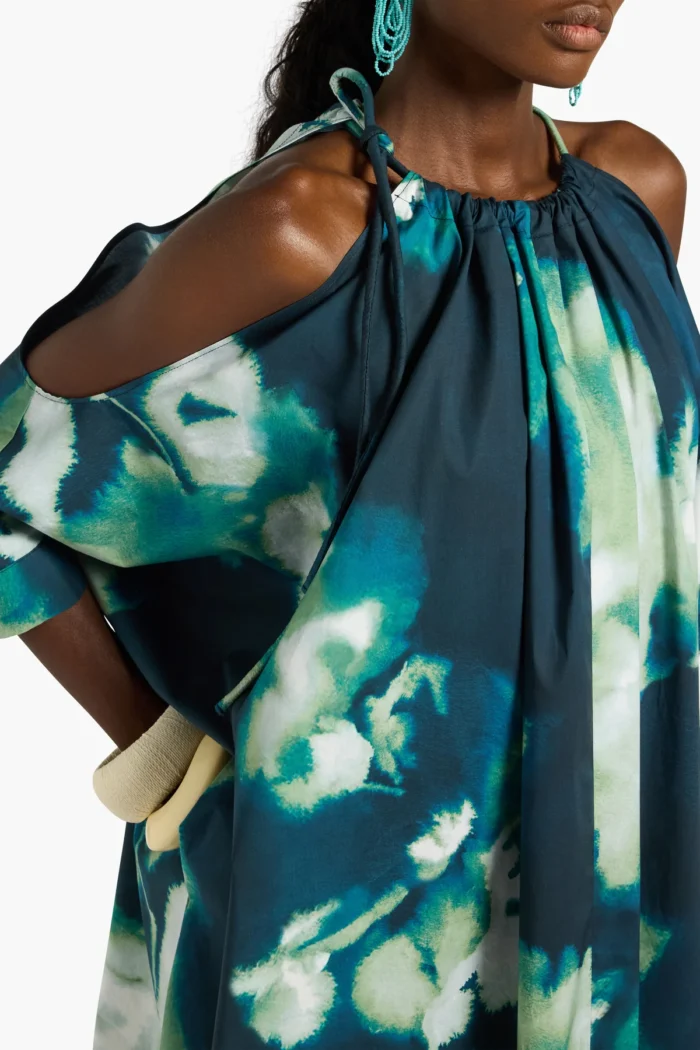 LIVIANA CONTI Artemisia dress Macro flower night - Image 3