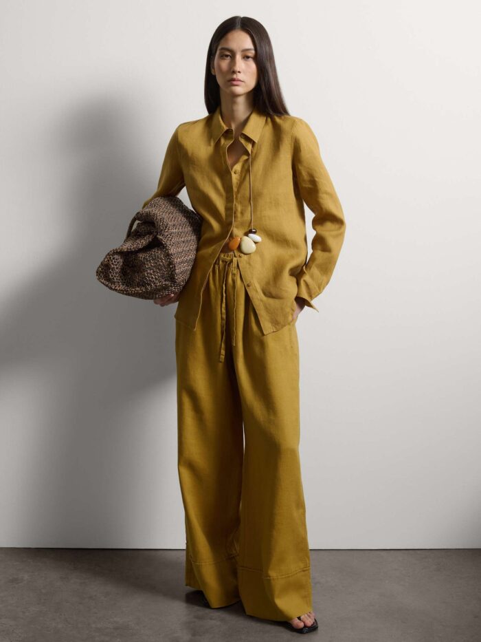 STEFANEL woven shopper bag Black - Image 4