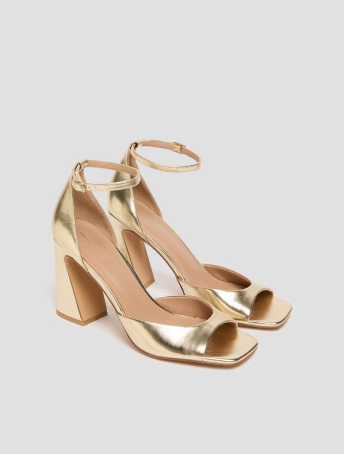 PENNY BLACK Block-heel sandals Gold - Image 2
