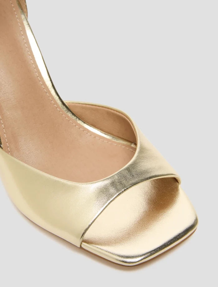 PENNY BLACK Block-heel sandals Gold - Image 3