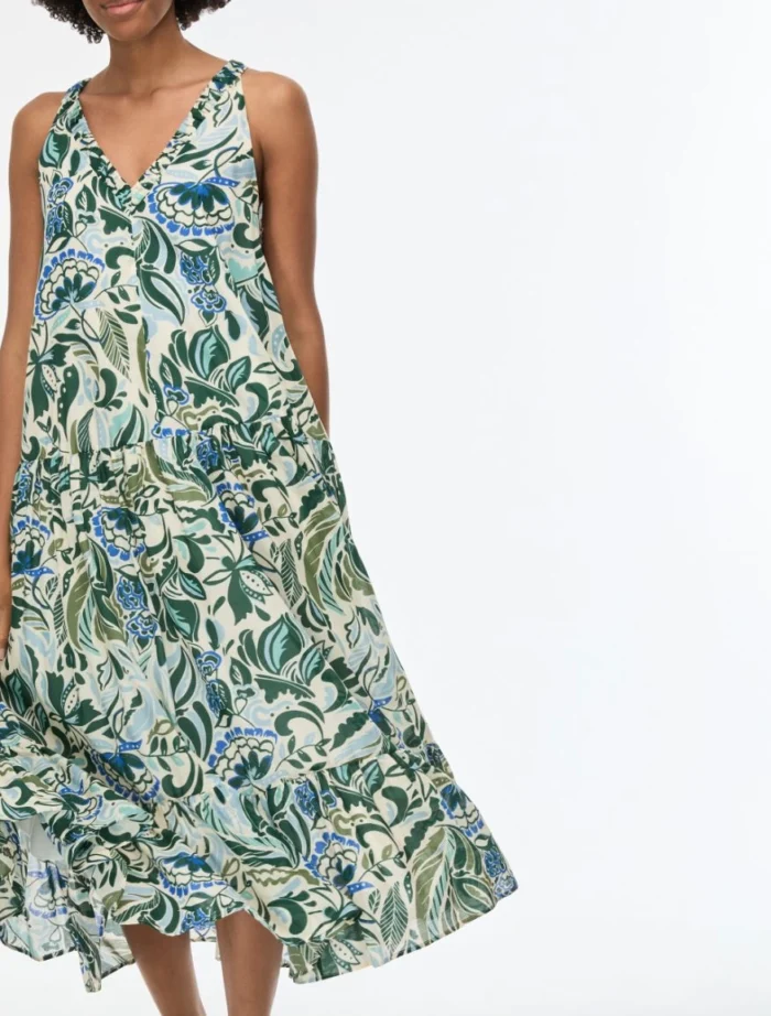 i BLUES Cotton Dress Ecru - Image 2