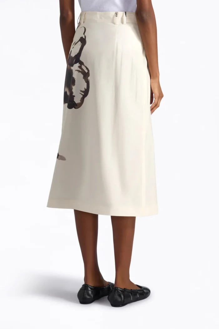 LIVIANA CONTI Cressida skirt Flower pollen /dar chocolate - Image 4