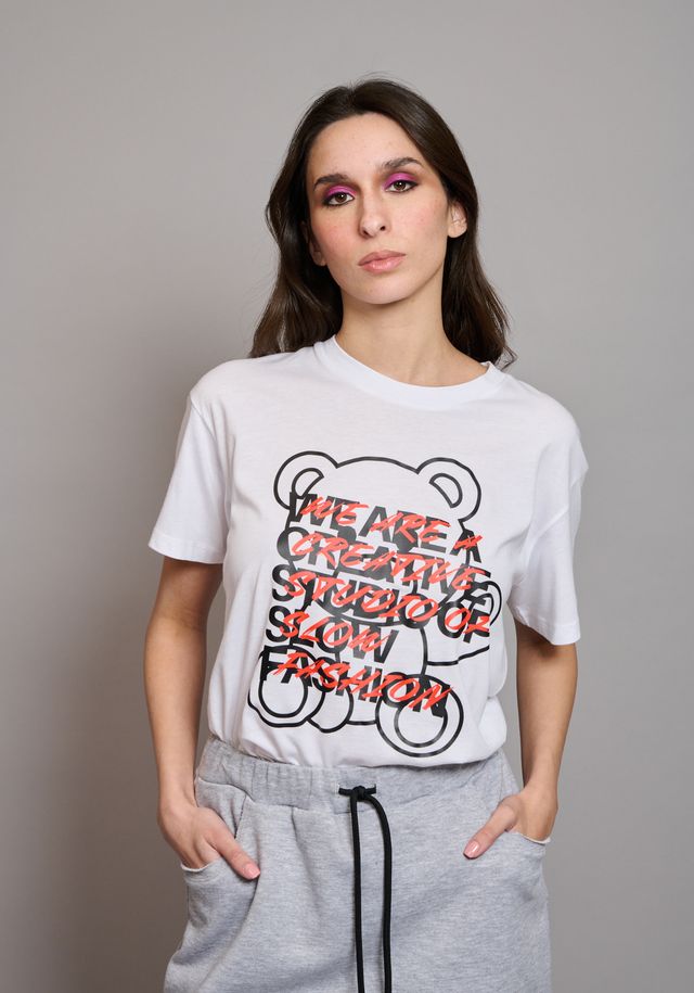 Luxh1IBQ COLLECTIVA NOIR Cn studio tee White - Image 1