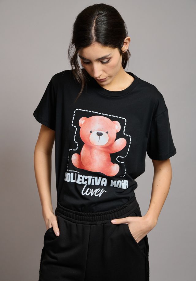 fPuo3O1Q COLLECTIVA NOIR Cn teddy tee Black - Image 1