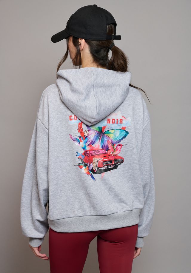 ya_g4NEw COLLECTIVA NOIR Beat hoodie Grey - Image 1