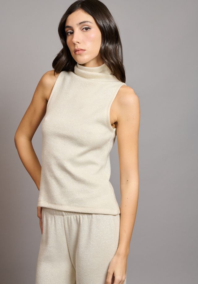 _70T5YmA COLLECTIVA NOIR Marion top Ecru - Image 1
