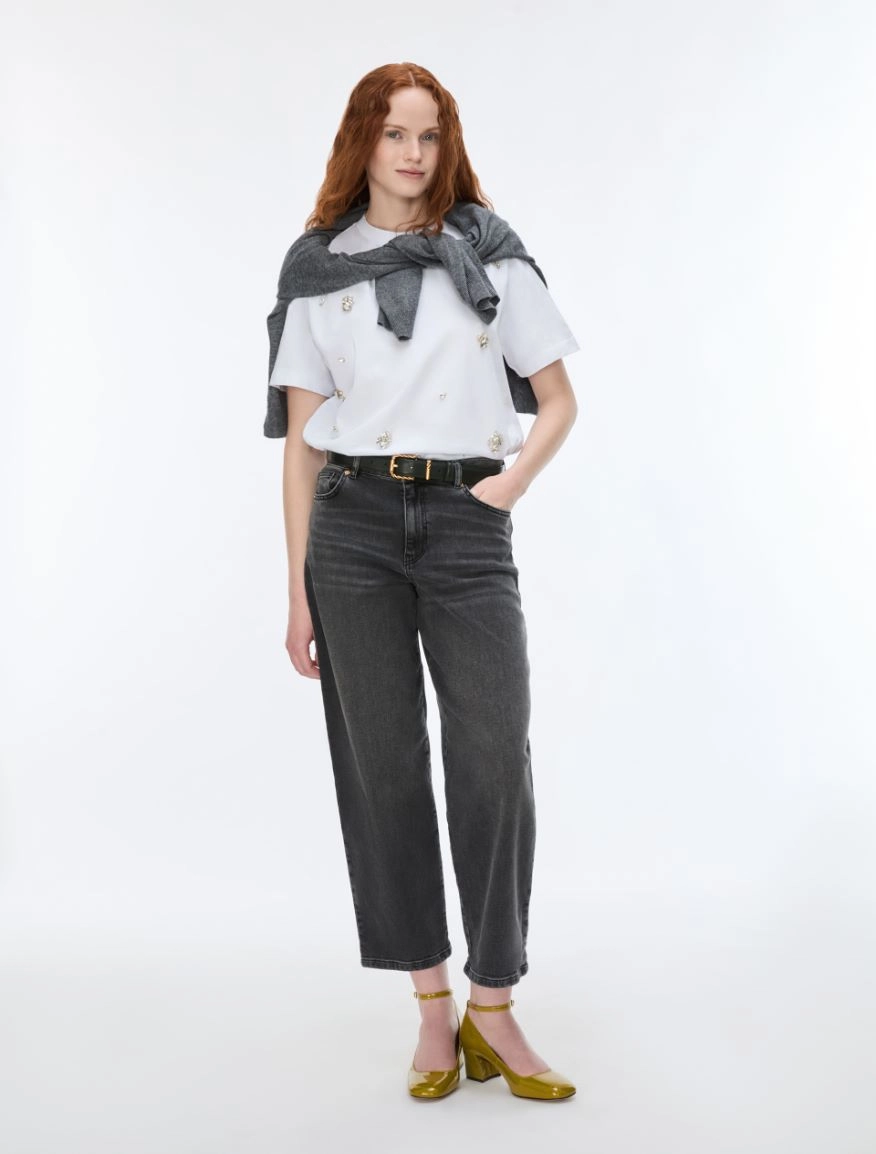 7186096102003-d-iblcharlotte_normal i BLUES Barrel leg jeans Grey - Image 1