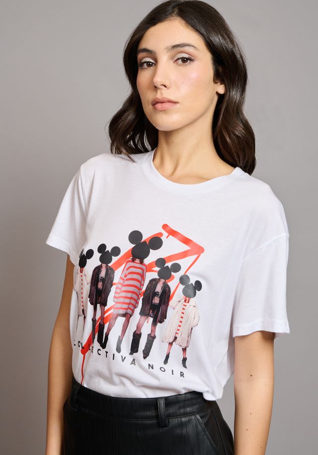 trhVvB-g COLLECTIVA NOIR Cn catwalk tee White - Image 1