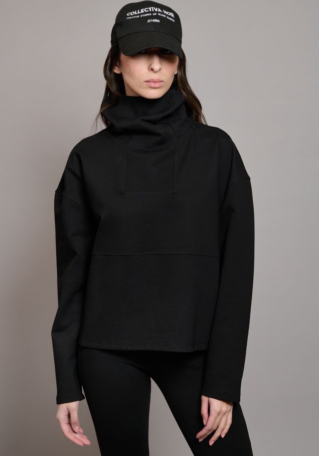 y8rvggQw COLLECTIVA NOIR Crisp top Black - Image 1