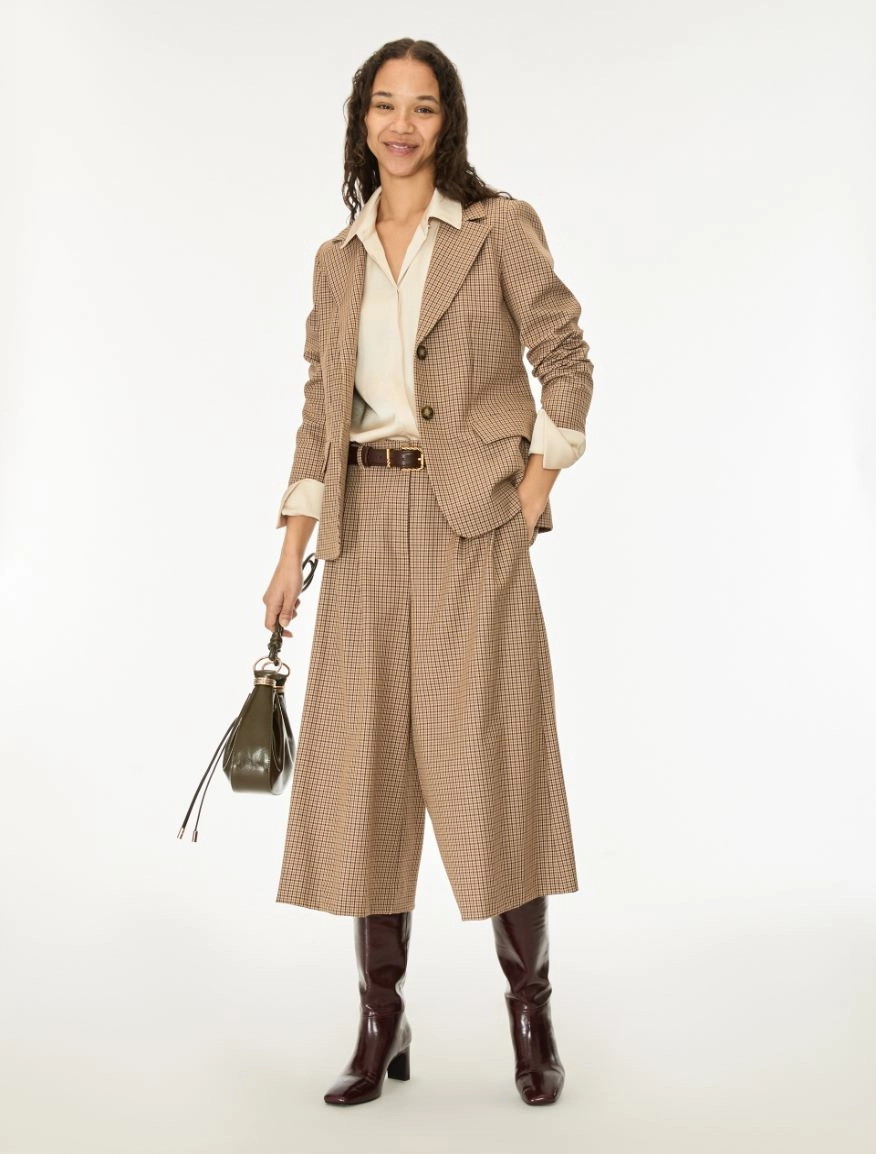 7136096202007-g-iblordine_normal i BLUES Cropped trousers Beige - Image 1